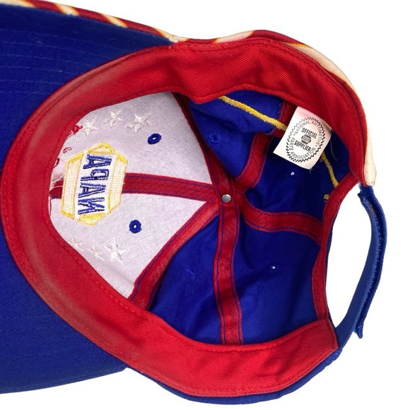 NAPA Racing Cap Michael Waltrip 15 Hat Patriotic American Flag Adjustable Nascar - Picture 6 of 9